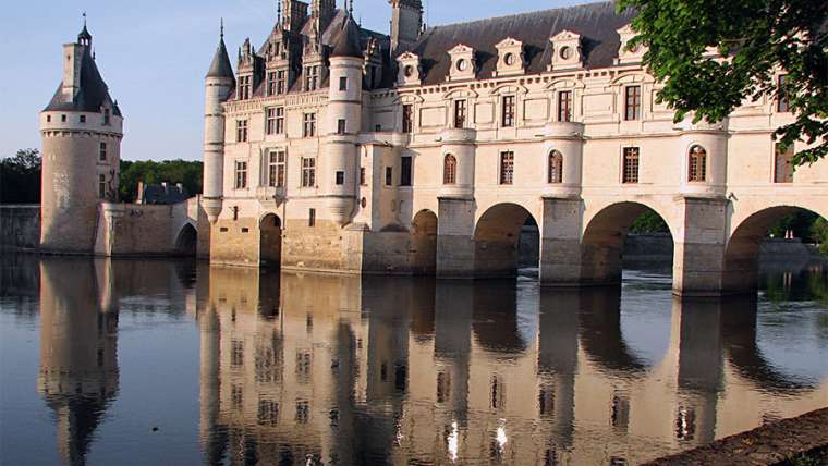 Chenonceaux: um castelo-cisne